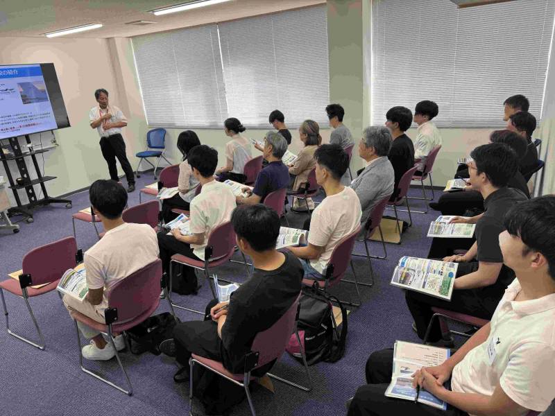 パイロット訓練説明会を開催いたしました。